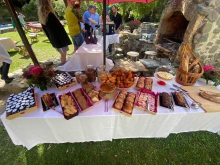 Le buffet petit-déjeuner de La Petite Table