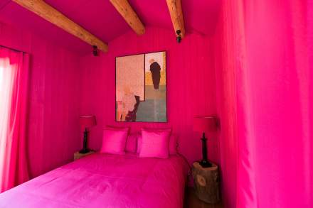 Chambre Vandengeur, Château Castigno - Assignan Hébergement insolite Occitanie