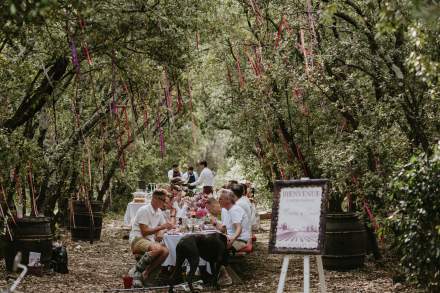 Village Castigno, Brunch Bois de Truffes, Evènement Assignan Hérault, Mariage