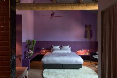 Château Castigno, Assignan, Chambre lit double